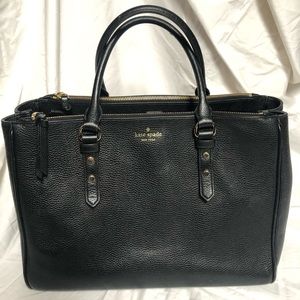 Kate spare leather handbag w/shoulder strap